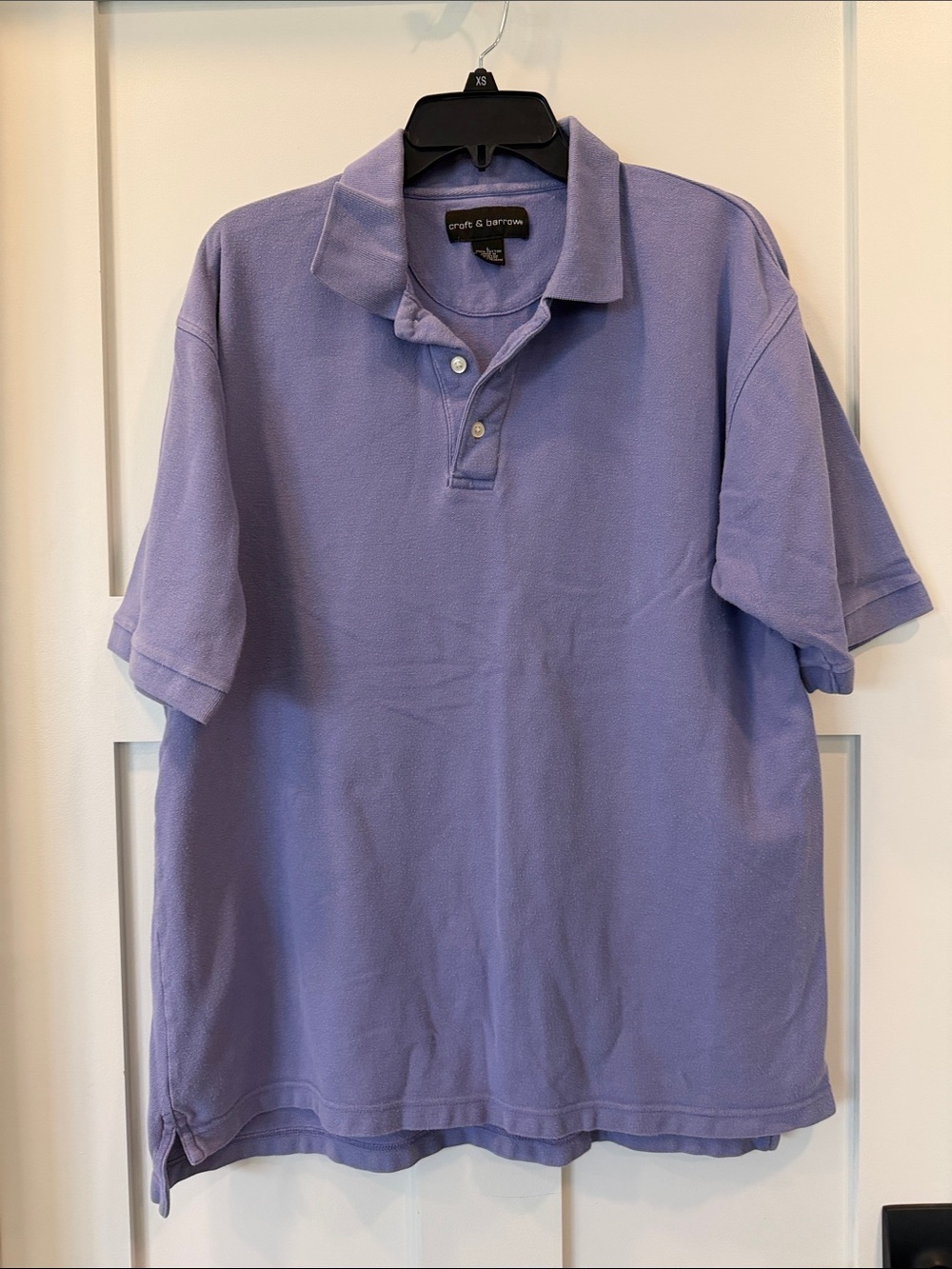 croft & barrow Men's Purple Polo Shirt